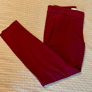 Size 12 Good used condition Maroon NY and Co dress pant